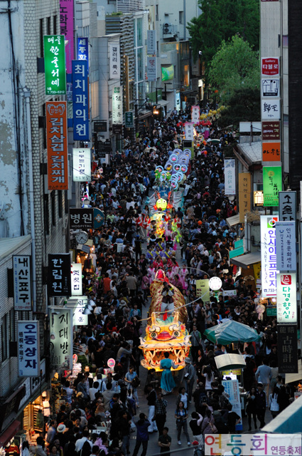 2010 연등축제 연등놀이 1